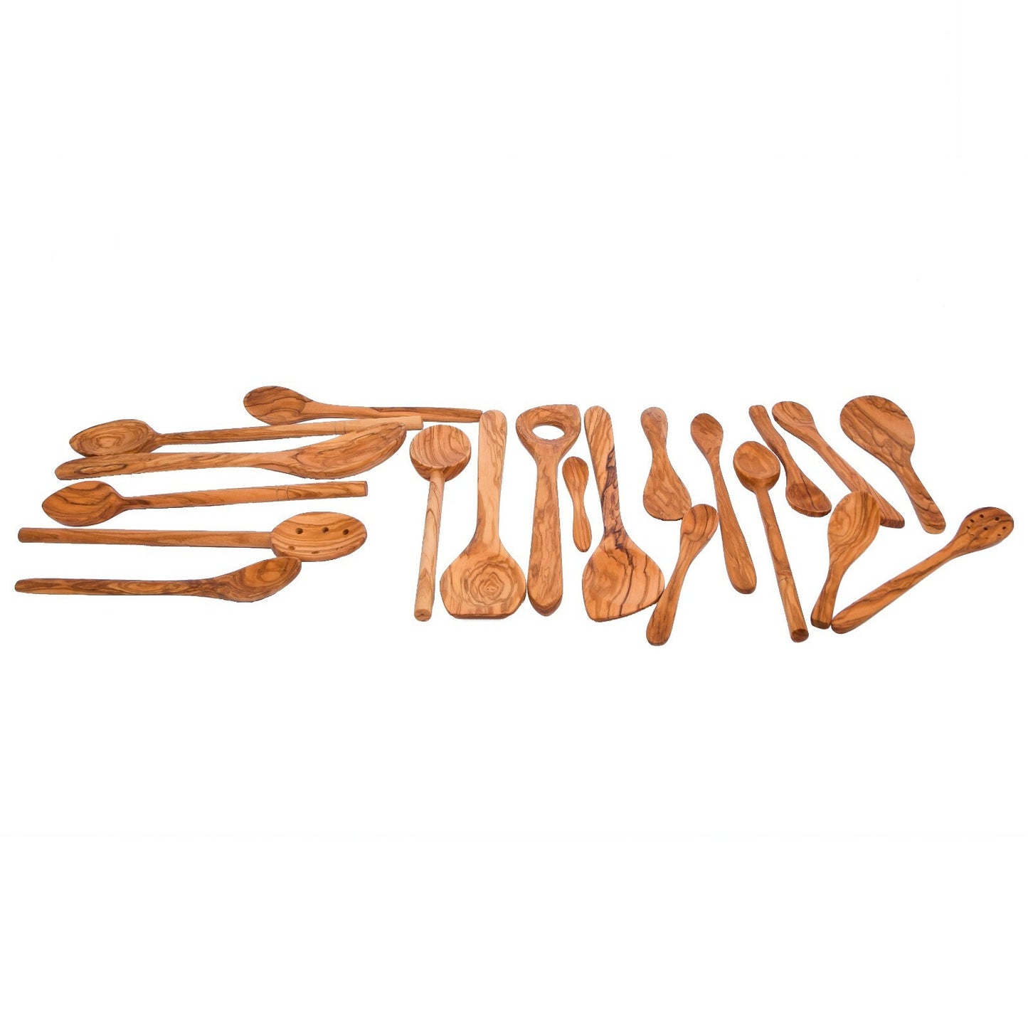 Handmade Olive Wood Spoon - Different Models - Wooden Cooking Spoons - AKwood