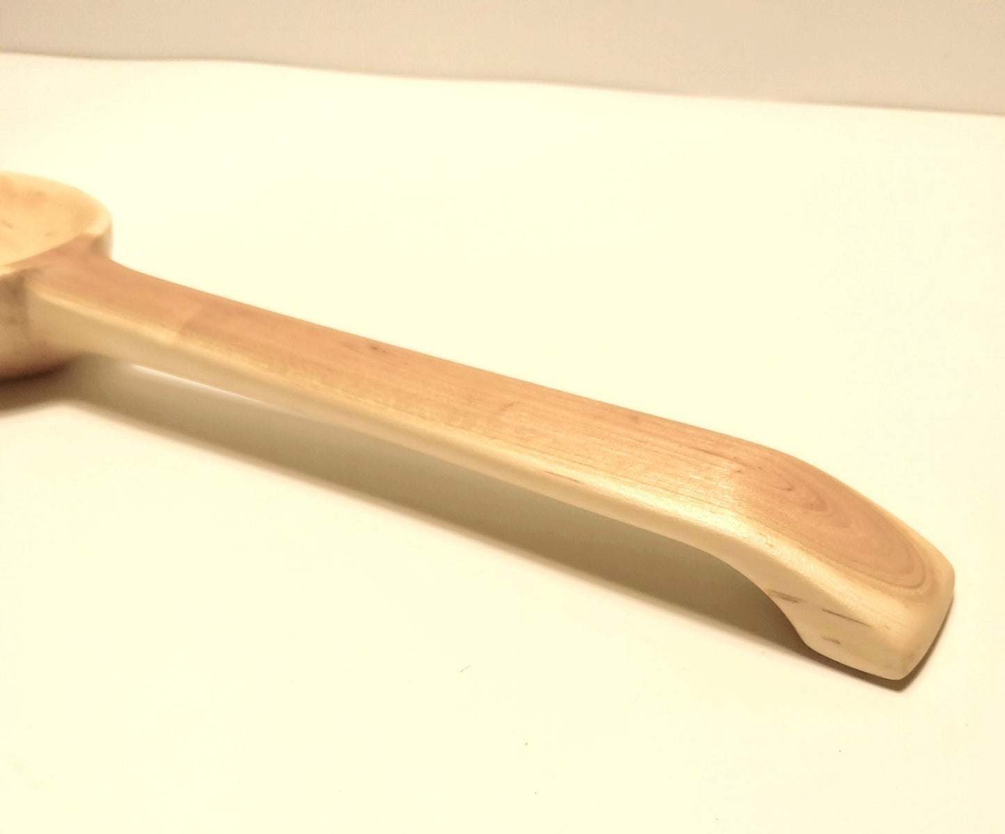 Handmade Solid Black Cherry Wood Kitchen Spoon Ladle & Spatula Set  Rustic