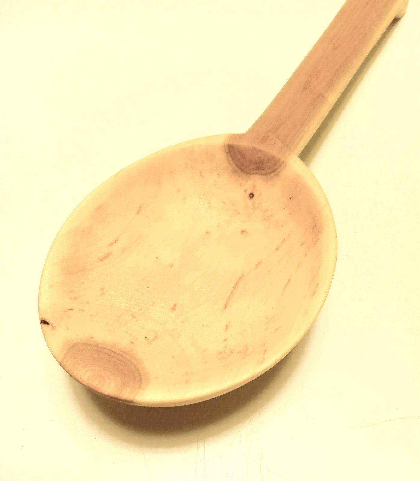 Handmade Solid Black Cherry Wood Kitchen Spoon Ladle & Spatula Set  Rustic