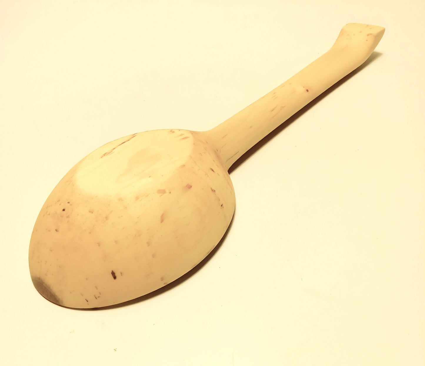 Handmade Solid Black Cherry Wood Kitchen Spoon Ladle & Spatula Set  Rustic